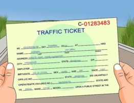 traffic ticket