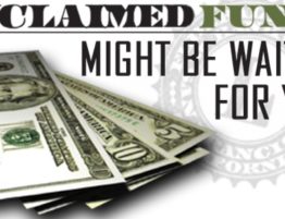 unclaimed funds